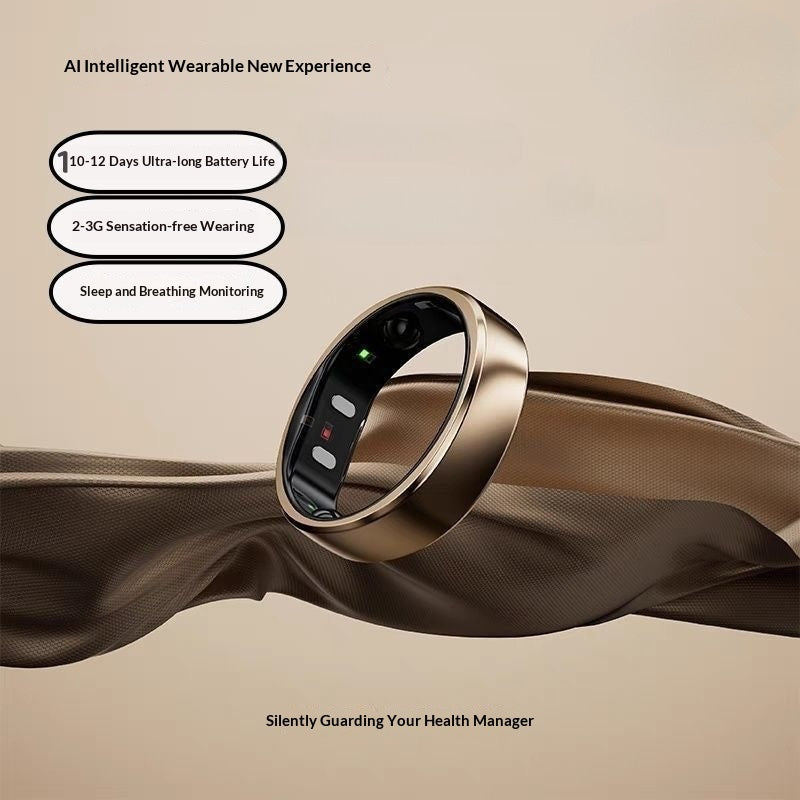 Smart AI Ring – Sleep, Heart Rate & Fitness Tracker