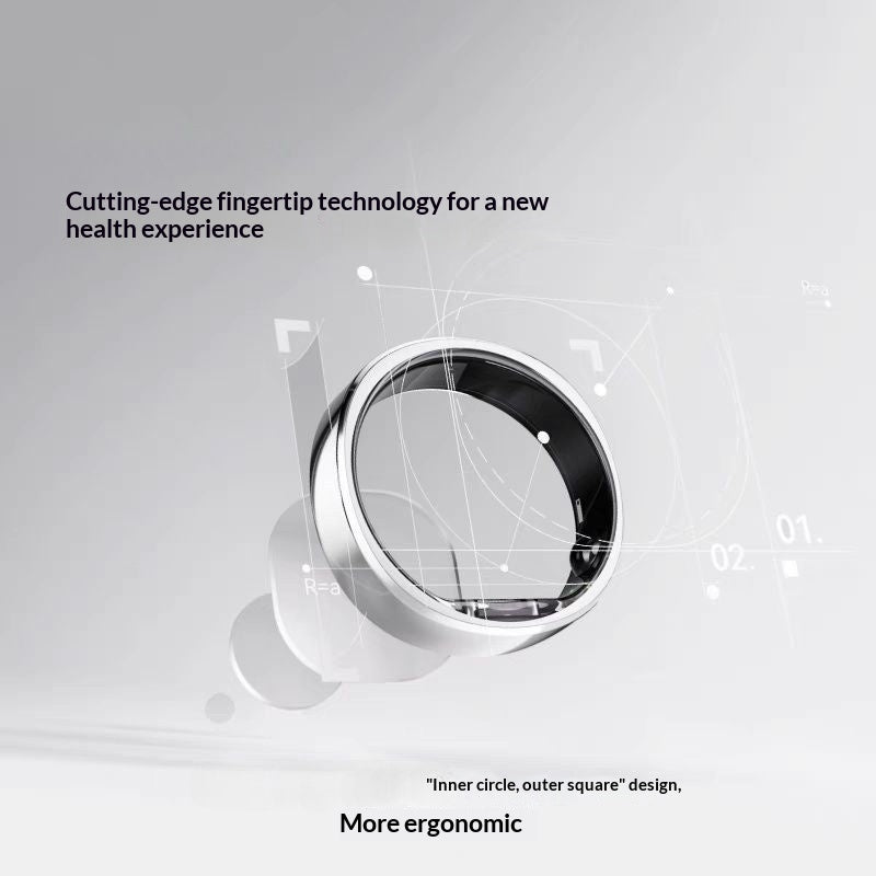 Smart AI Ring – Sleep, Heart Rate & Fitness Tracker